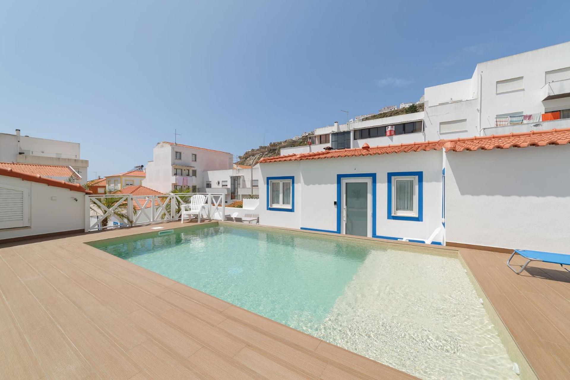 Appartamento Patio C'Un Casinhas Nazaré Esterno foto
