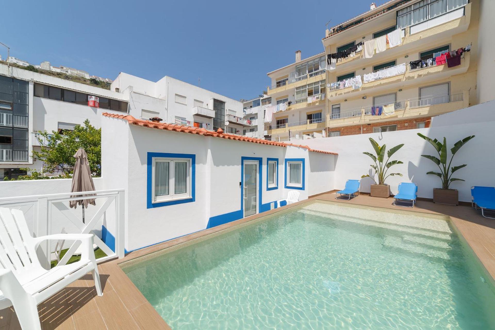 Appartamento Patio C'Un Casinhas Nazaré Esterno foto