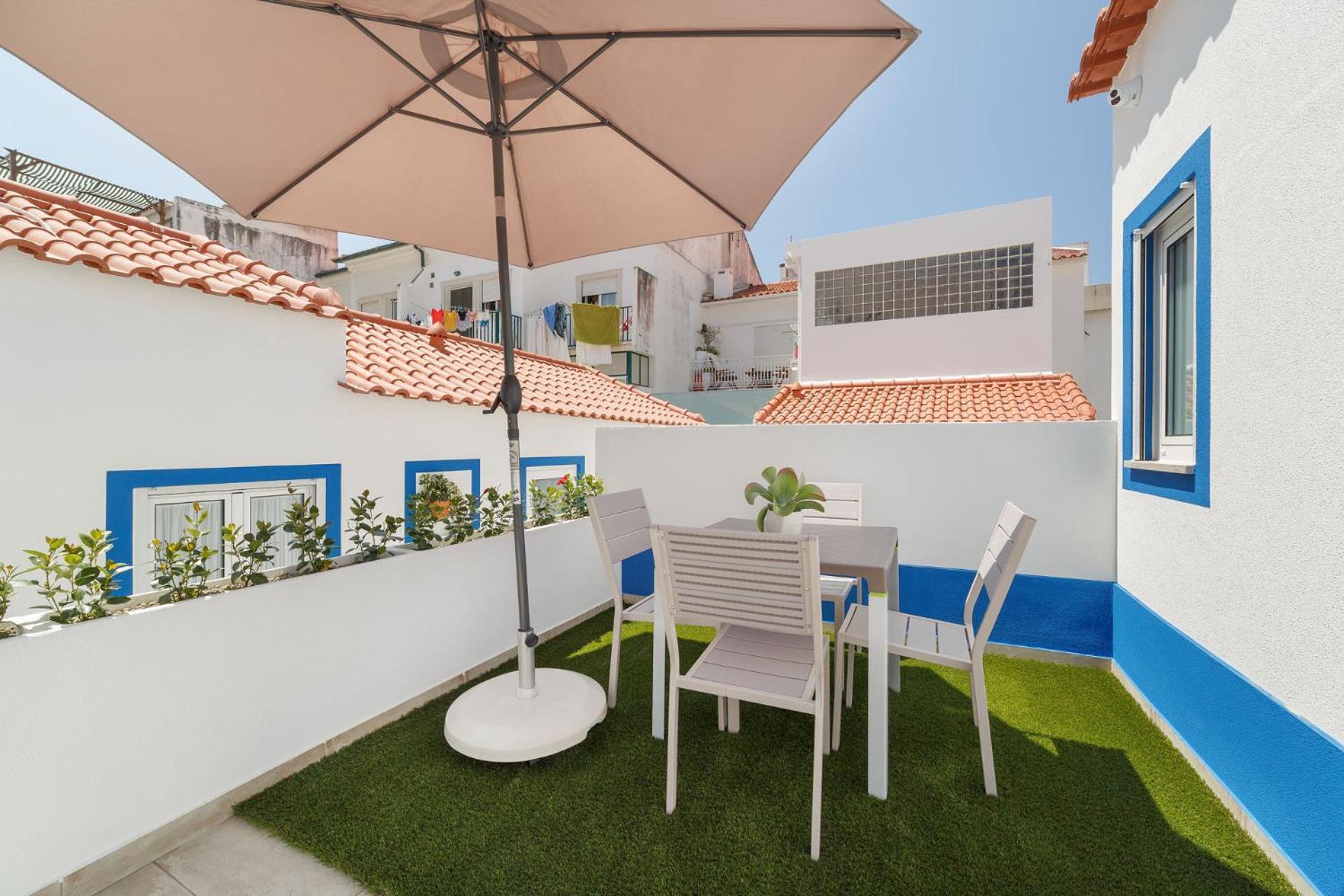 Appartamento Patio C'Un Casinhas Nazaré Esterno foto